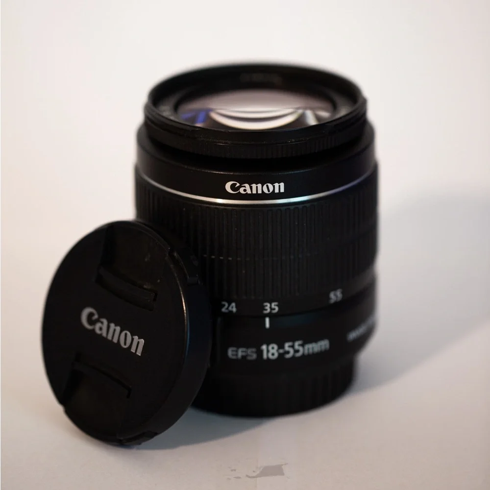 Canon EOS Rebel T5 with 3 lenses and accessories (see description).